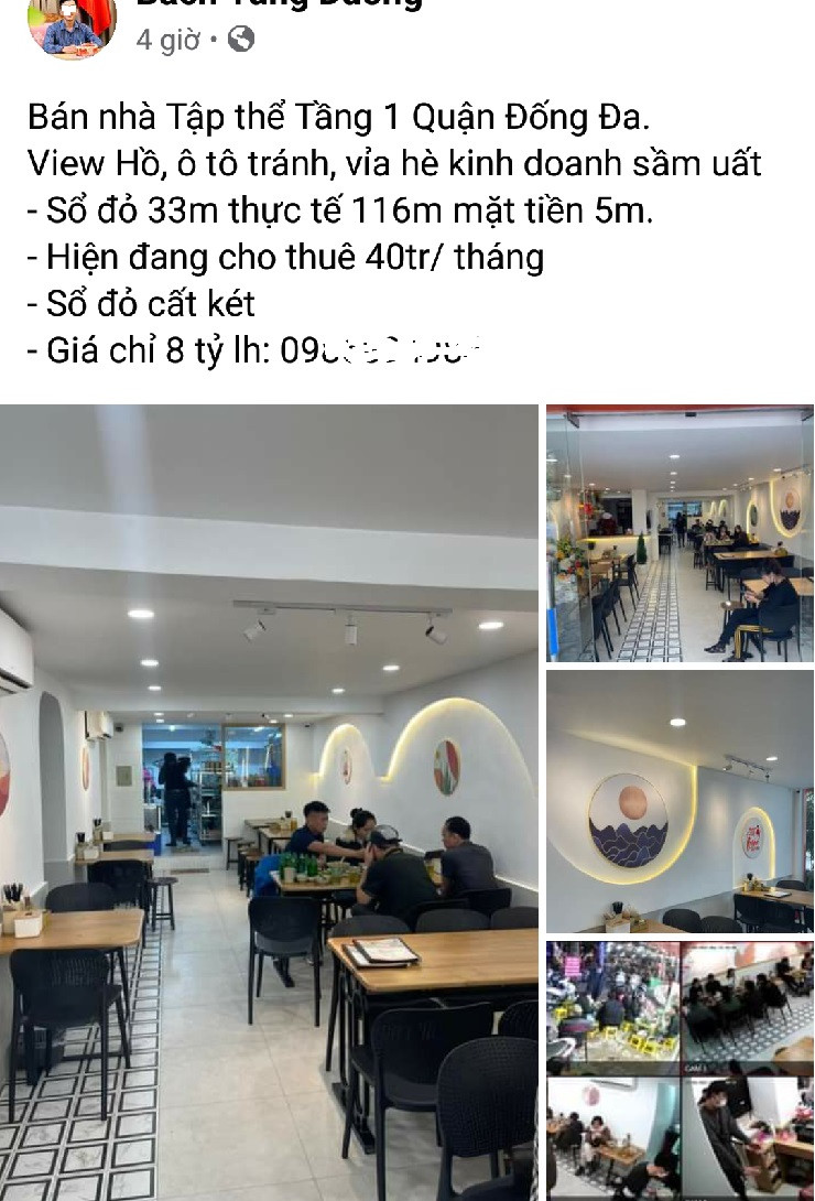 Choáng: Căn hộ tập thể cũ tầng 1 được rao bán 8,4 tỷ đồng Choang: Can ho tap the cu tang 1 duoc rao ban 8,4 ty dong