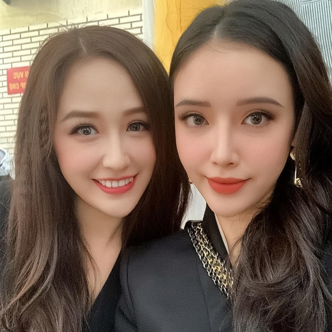 Em gai Mai Phuong Thuy mac gi cung duoc khen dep sang vi xinh nhu hoa hau-Hinh-2