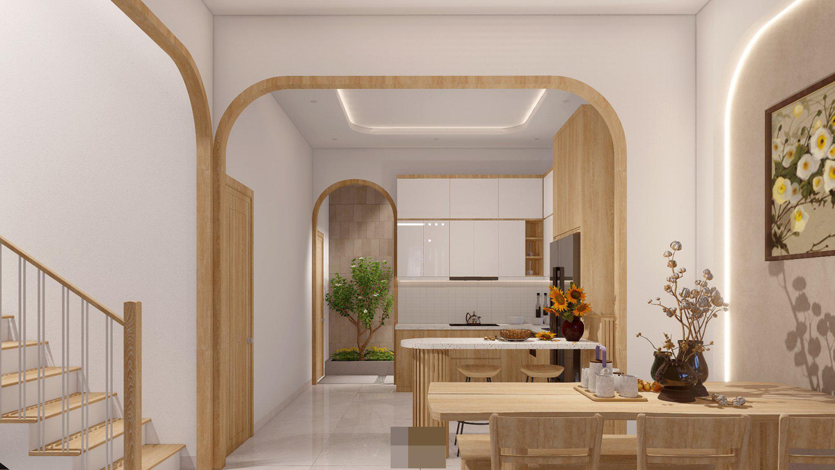 Nha ong 3 tang mang hoi tho hien dai, vuon san thuong-Hinh-7