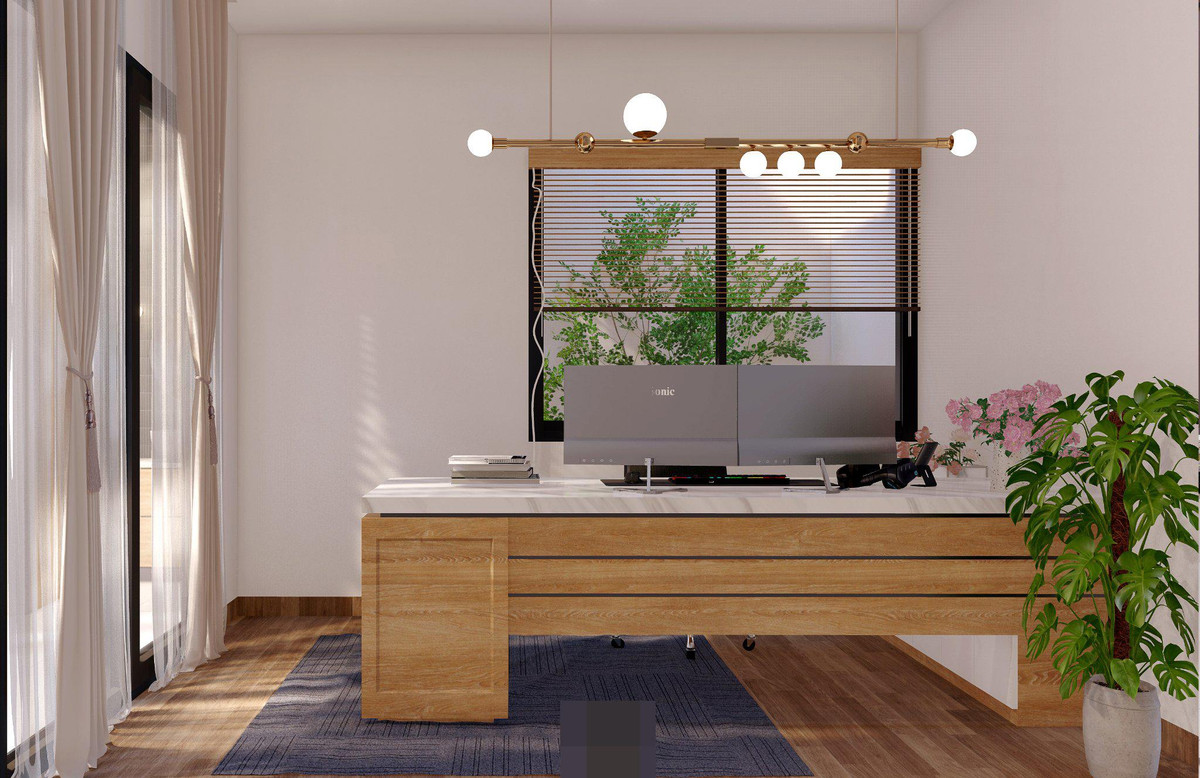 Nha ong 3 tang mang hoi tho hien dai, vuon san thuong-Hinh-18