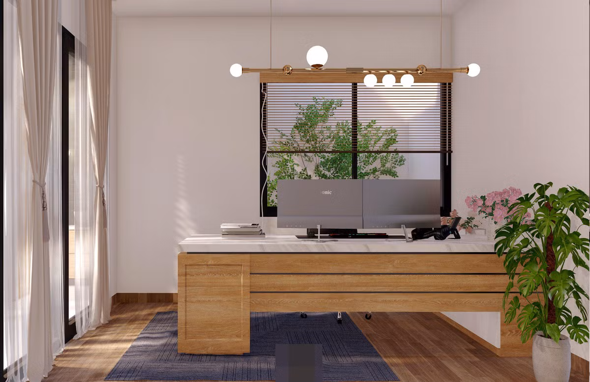 Nha ong 3 tang mang hoi tho hien dai, vuon san thuong-Hinh-18