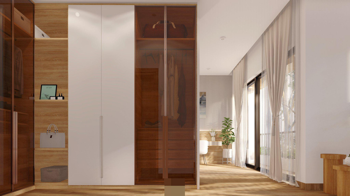 Nha ong 3 tang mang hoi tho hien dai, vuon san thuong-Hinh-11