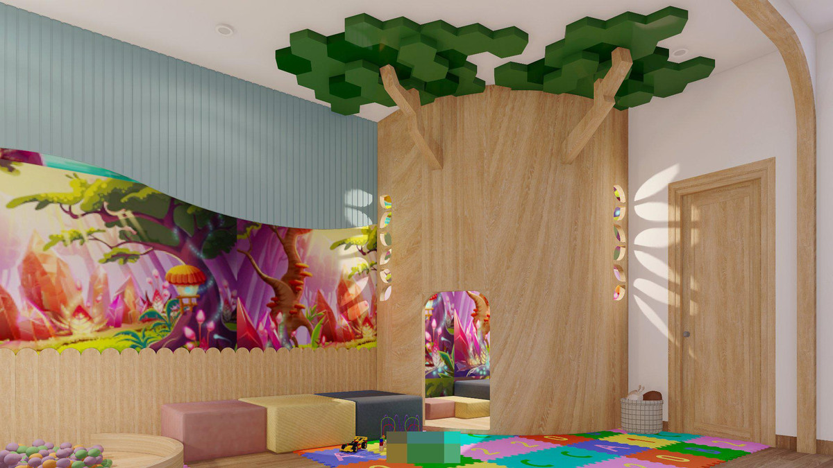 Nha ong 3 tang mang hoi tho hien dai, vuon san thuong-Hinh-14