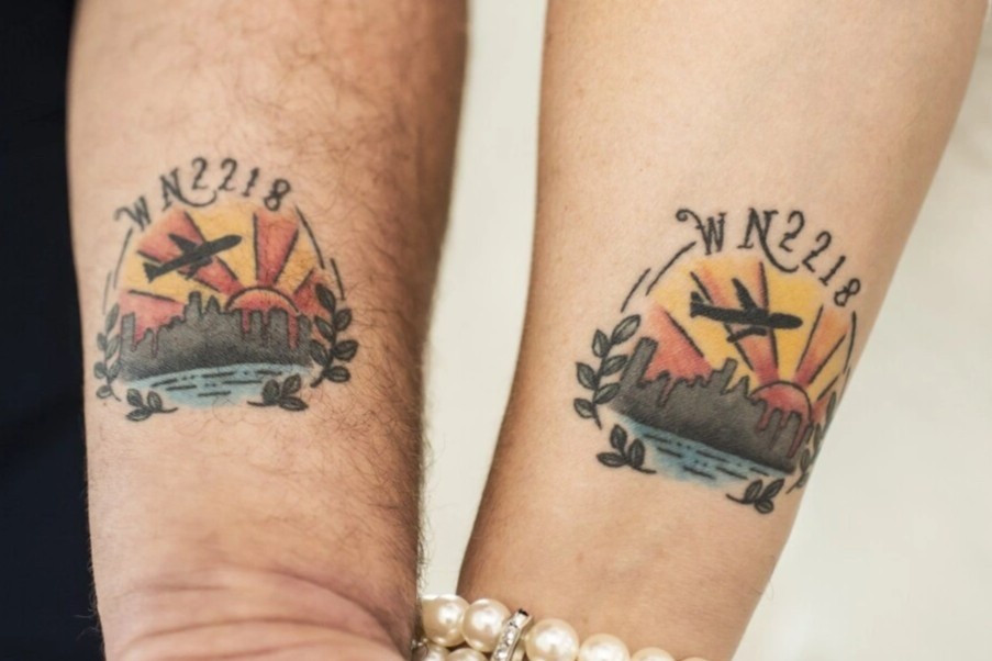 Cap doi hen ho va ket hon sau mot lan gap tren may bay-Hinh-4