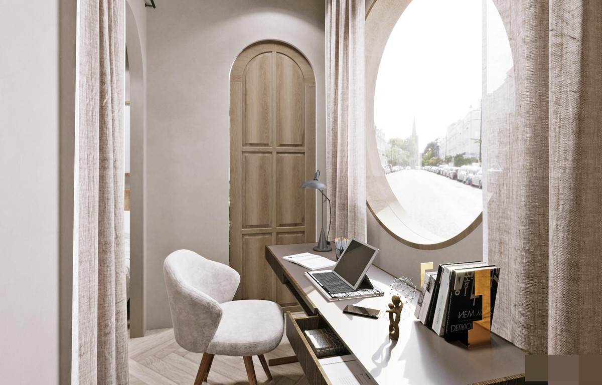 Ngôi nhà 24 năm nổi bật giữa phố sau cải tạo theo phong cách Wabi Sabi ảnh 9