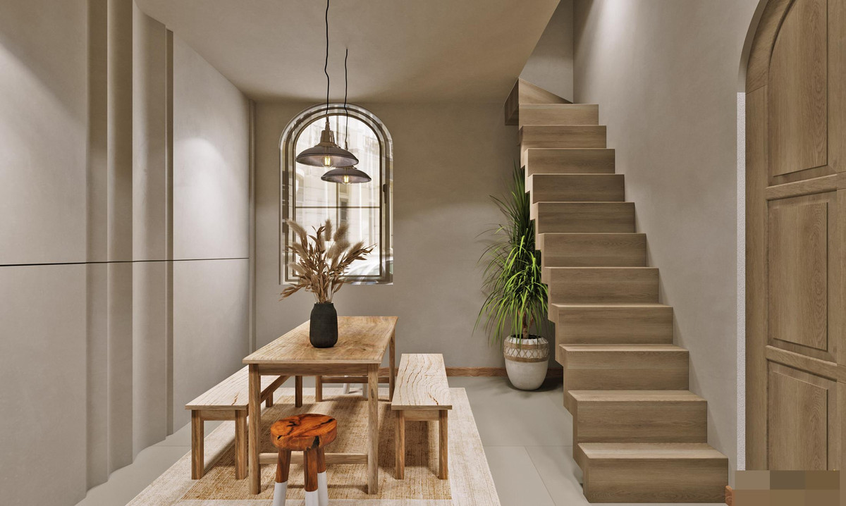 Ngoi nha 24 nam noi bat giua pho sau cai tao theo phong cach Wabi Sabi-Hinh-4