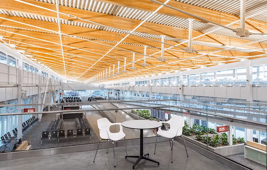 Mê mẩn với 10 sân bay có kiến trúc độc đáo nhất thế giới - Hình 3 Me man voi 10 san bay co kien truc doc dao nhat the gioi-Hinh-3