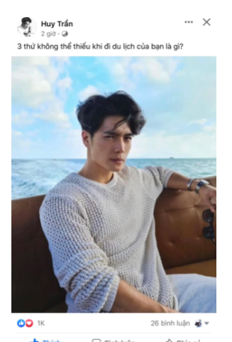 Huy Tran tiet lo 3 thu khong the thieu khi di du lich, dieu cuoi cung khien netizen phat sot