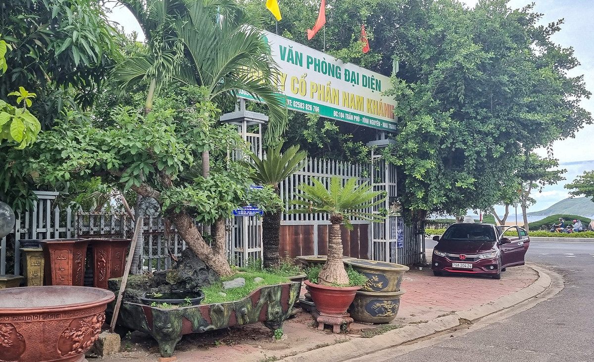 Sự việc không trả đất đã thuê cũng diễn ra tương tự ở khu đất mà Công ty CP Nam Khánh đang quản lý, sử dụng.