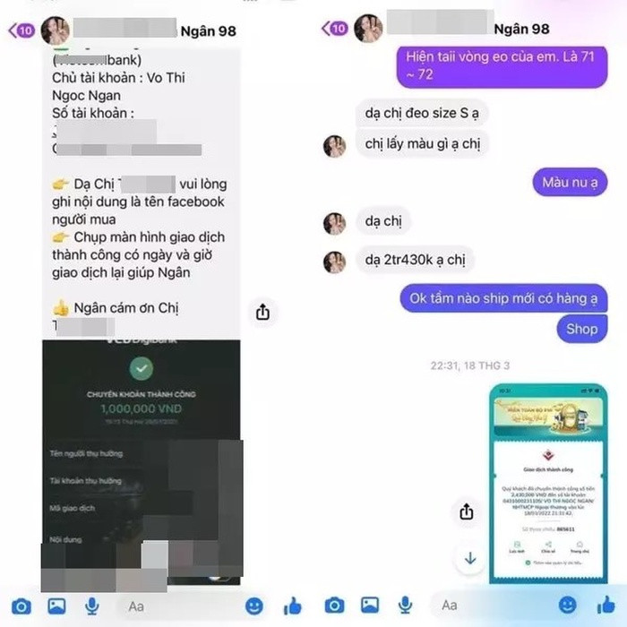 Bị "bóc phốt" quỵt tiền của khách, Ngân 98 có phản ứng ra sao? - Hình 3 Bi