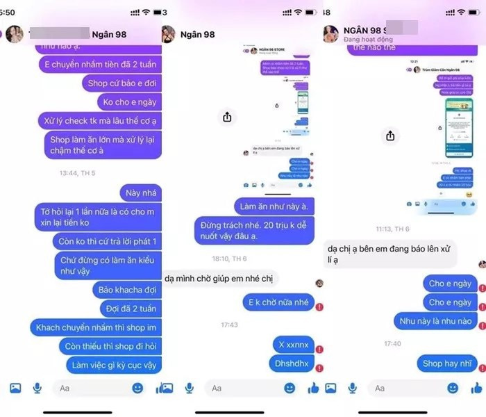Bị "bóc phốt" quỵt tiền của khách, Ngân 98 có phản ứng ra sao? - Hình 4 Bi