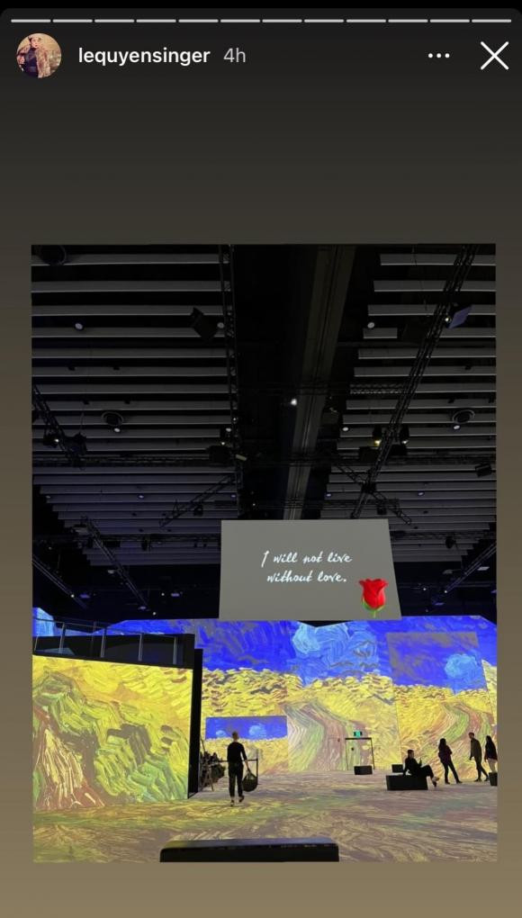 Le Quyen khang dinh khong the song neu thieu tinh yeu