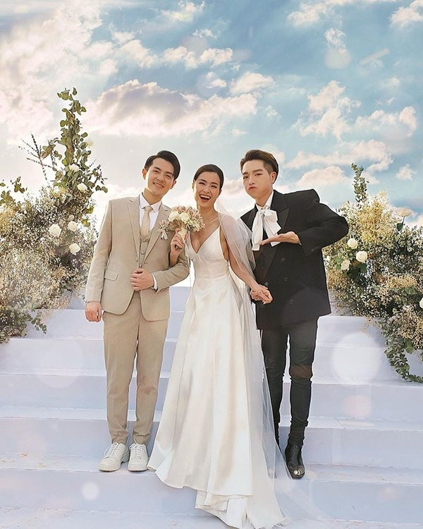 Vay cuoi cua cac co dau Vbiz lam dam cuoi o bien: Ngo Thanh Van kin dao tinh te-Hinh-5