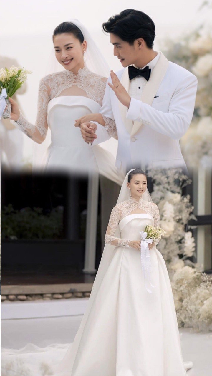 Vay cuoi cua cac co dau Vbiz lam dam cuoi o bien: Ngo Thanh Van kin dao tinh te