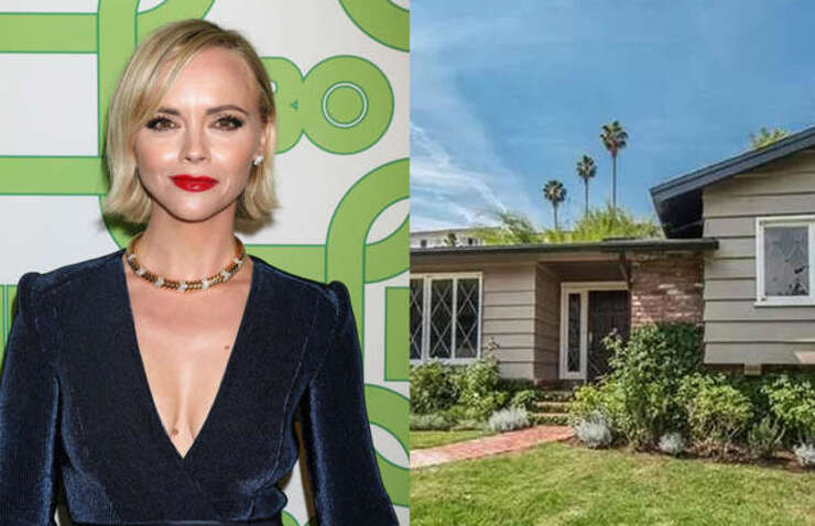 Christina Ricci.Nữ diễn viên Christina Ricci đã sống trong ngôi nhà đơn giản này cho đến năm 2014 khi cô bán nó với giá 1,4 triệu USD.