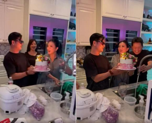 Nhan sac o tuoi U50 dang nguong mo cua ca si Huong Thuy