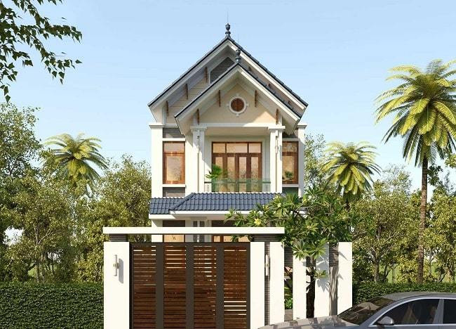 5 mẫu nhà ống 2 tầng mang đến không gian sống tiện nghi và ngập tràn sắc xanh - Hình 4 5 mau nha ong 2 tang mang den khong gian song tien nghi va ngap tran sac xanh-Hinh-4