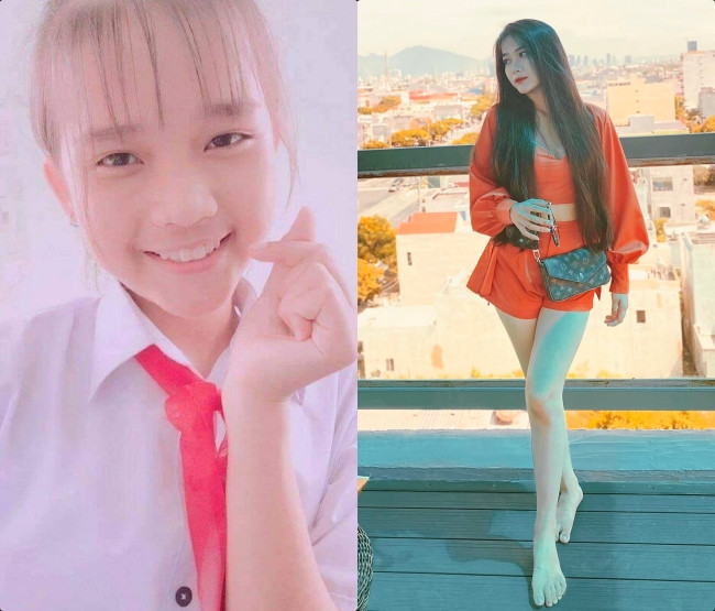 Trong một bài viết mới đây, hot TikToker sinh năm 2004 khiến nhiều người bất ngờ khi để lộ khoảnh khắc quá khứ. Khi đó, cô nàng có răng khểnh duyên dáng, đường nét trên gương mặt khá xinh xắn.