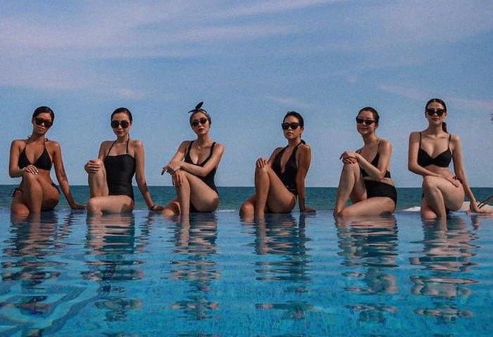 Hội bạn thân Vbiz: "Ngọc nữ màn ảnh" đọ sắc cùng hoa hậu Phương Khánh - Hình 3 Hoi ban than Vbiz: