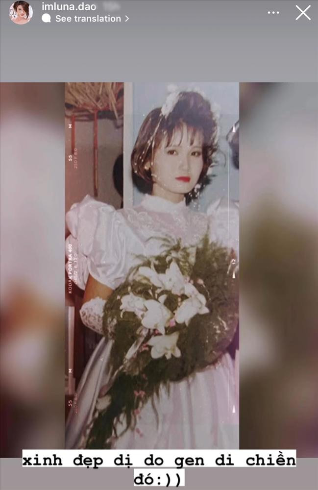 Dao Ba Loc khoe anh me, khang dinh 'dep do di truyen'-Hinh-2