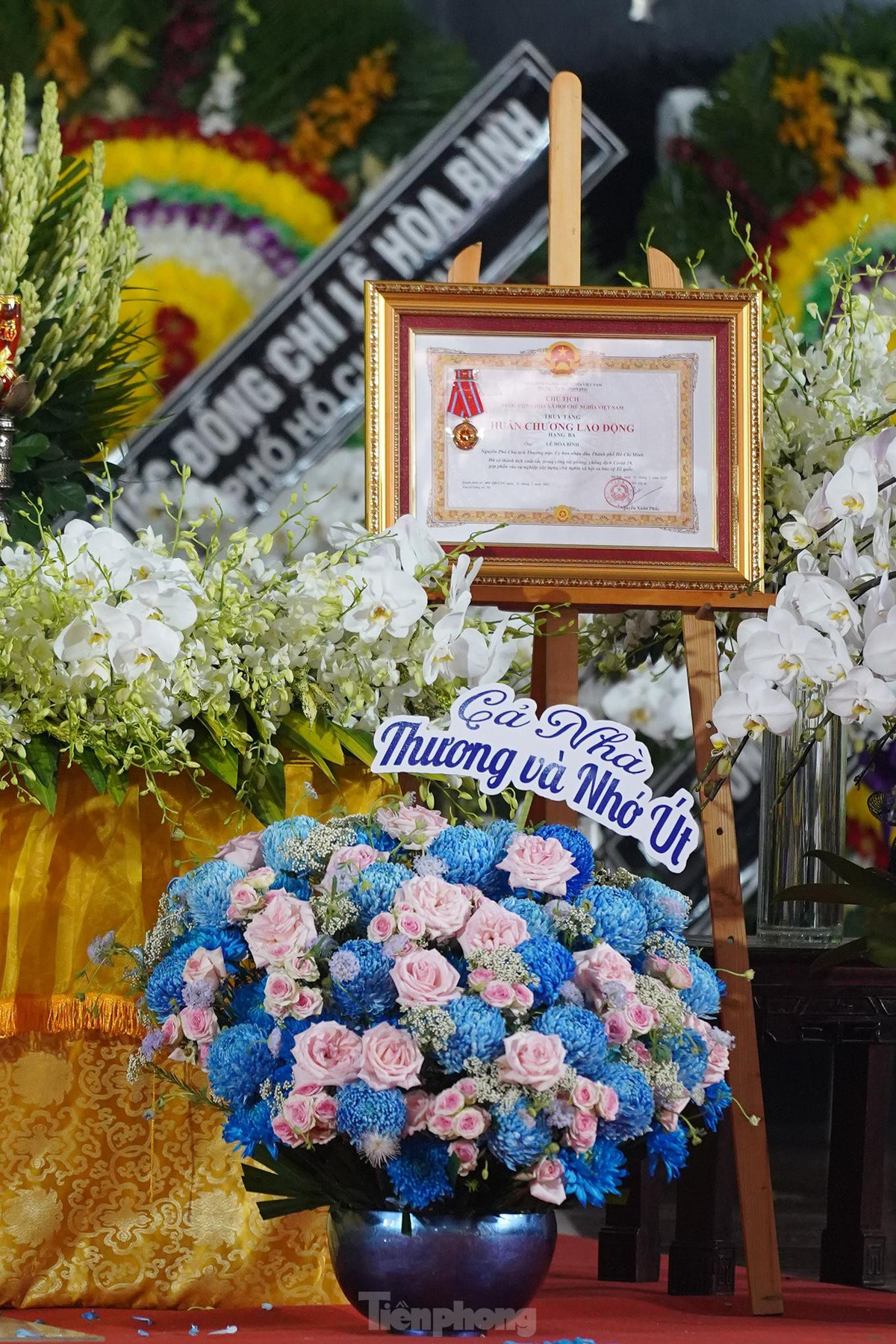 Lễ truy điệu sẽ diễn ra lúc 7h30 ngày 2/4, sau đó di quan và an táng tại Nghĩa trang TP.HCM (phường Linh Trung, TP Thủ Đức).