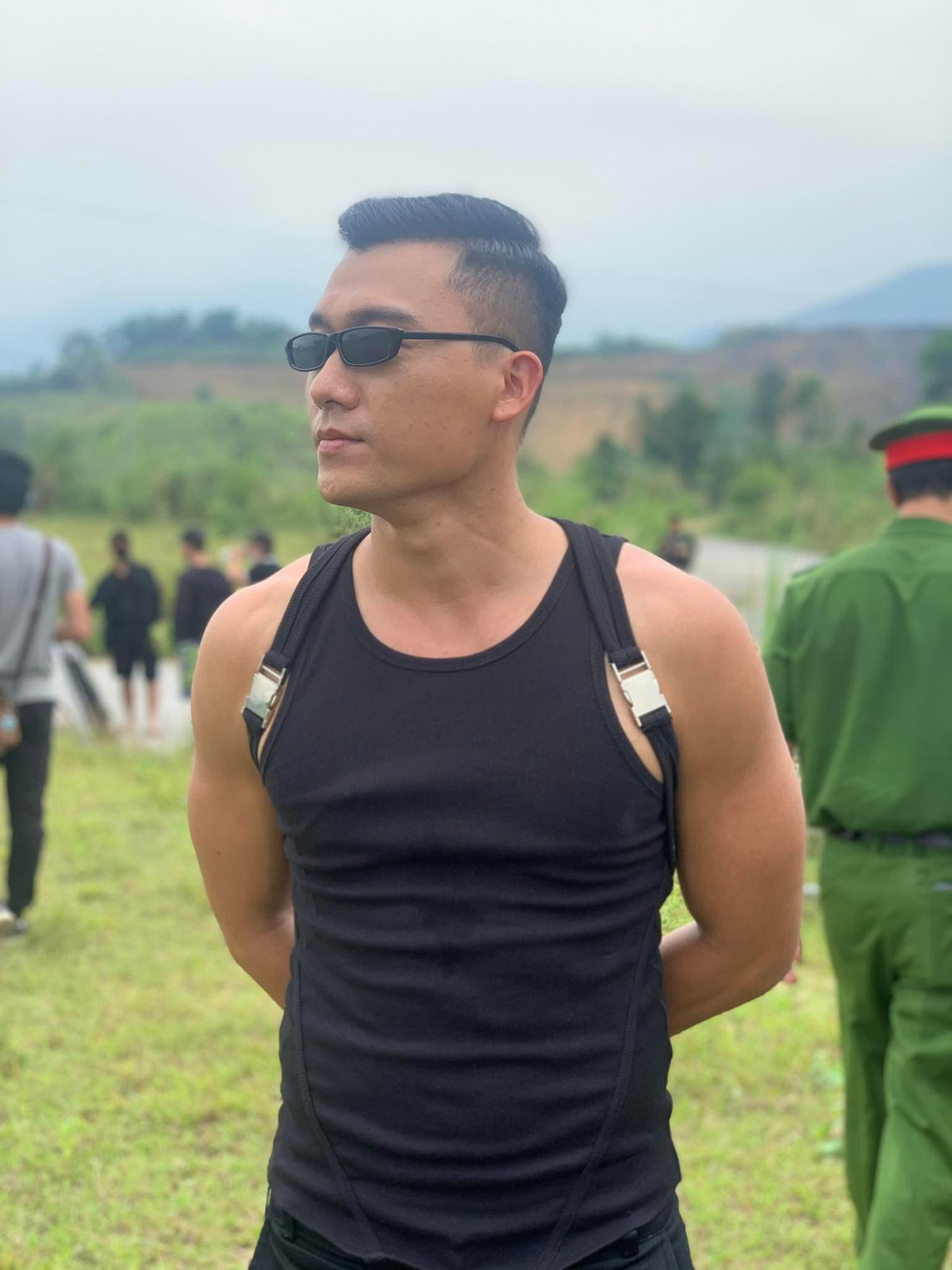 Ve nam tinh cua dai uy cong an Phong cua 