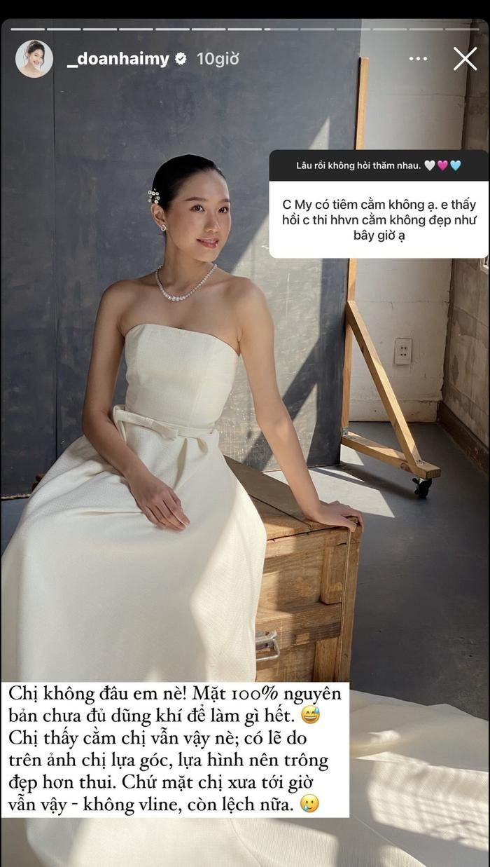 Vuong nghi van phau thuat tham my, Doan Hai My noi gi?