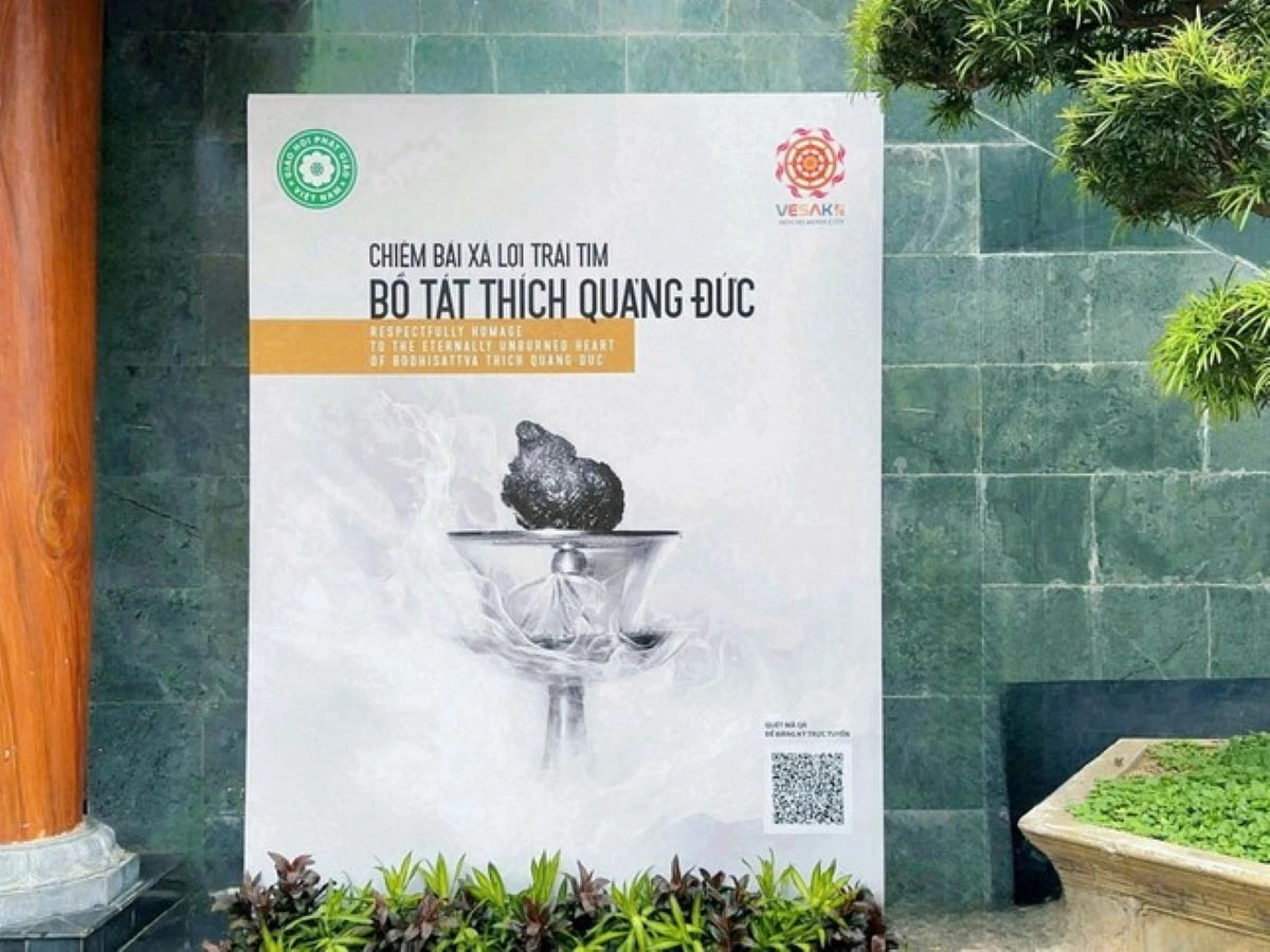 Khai mo chiem bai xa loi Bo tat Thich Quang Duc vao ngay 6/5