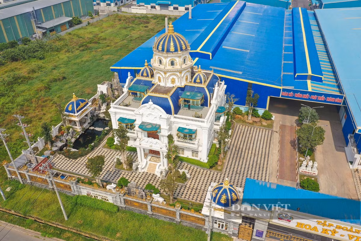 Biệt thự của cặp vợ chồng buôn hàng chục ngàn tấn phân bón giả Biet thu cua cap vo chong buon hang chuc ngan tan phan bon gia