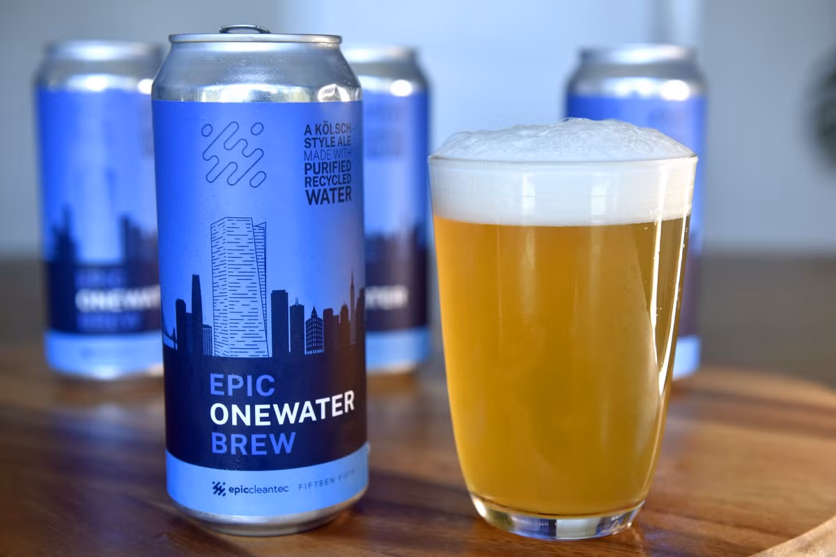 Loai bia lam tu nuoc thai sinh hoat, ban co dam thu?