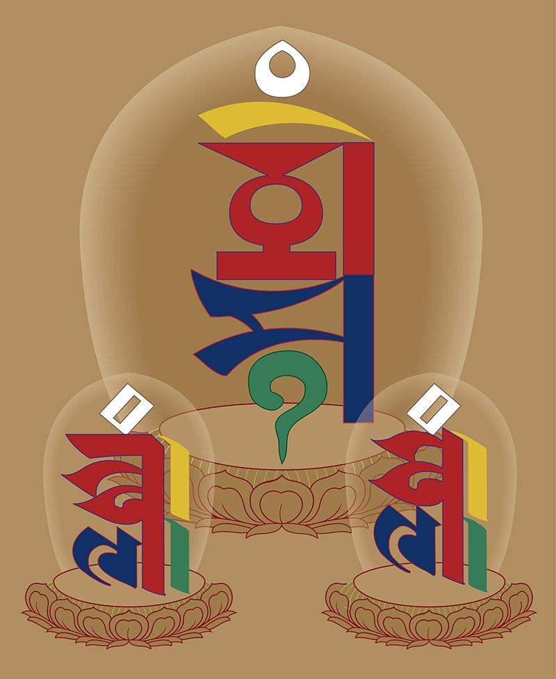 Trong văn hóa Mông Cổ, Soyombo là một ký tự thiêng liêng trong bảng chữ cái Soyombo. Bảng chữ cái đặc biệt này được Zanabazar – một vị thánh tăng trong Phật giáo Mông Cổ - phát minh vào năm 1686. Cái tên "Soyombo" có nguồn gốc từ tiếng Phạn svayambhu, nghĩa là “tự tạo”.