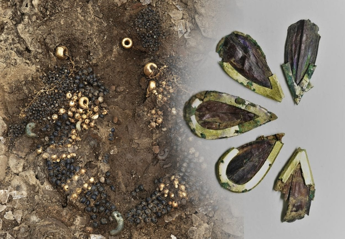 3. Nhiều món đồ trang sức tinh xảo đã được tìm thấy trong lăng mộ của một công chúa thời Silla, vương quốc hình thành ở bán đảo Triều Tiên thời đầu Công nguyên. Địa điểm khai quật là thành phố Gyeongju, thuộc tỉnh Bắc Gyeongsang của Hàn Quốc.