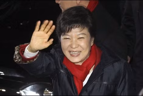 Nữ Tổng thống Hàn Quốc Park Geun-hye.
