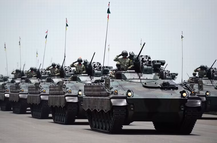 Xe chiến đấu bộ binh mới nhất của Lục quân Indonesia Marder 1A3 mới được nhập khẩu từ Đức cùng lô xe tăng Leopard 2A4. Loại xe này được trang bị pháo 20mm cùng tên lửa chống tăng Milan.