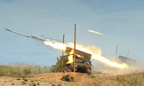 BM-21 Grad khai hỏa.