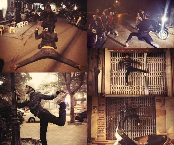 Với hai chàng hot boy nghịch ngợm này, điều mang lại thành công cho những bức ảnh chế là nhân vật chính phải có những tư thế thật "bá đạo", hài hước nhưng vẫn phải thật tự nhiên.