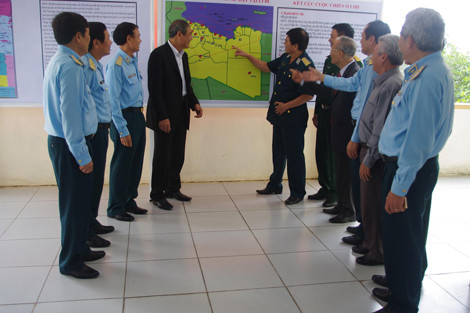 Trao đổi sơ đồ vùng cấm bay.