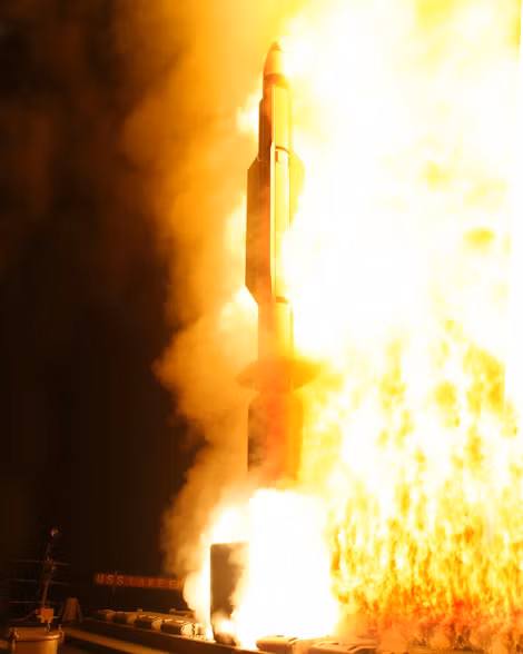 Tên lửa đánh chặn SM-3 có thể bắn hạ mục tiêu ngoài tầng khí quyển.