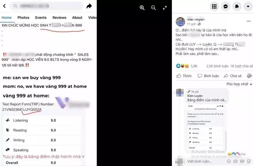 Noi dao tao noi gi ve bang diem 9.0 IELTS bi boc 'hang phake'-Hinh-2