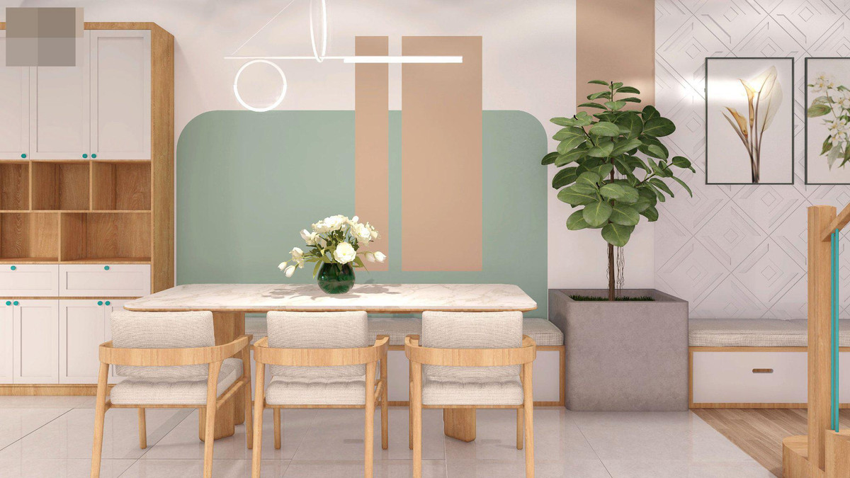 Nha pho nghe thuat, cau thang uon luon nhu song, noi that thu hut moi anh nhin-Hinh-16