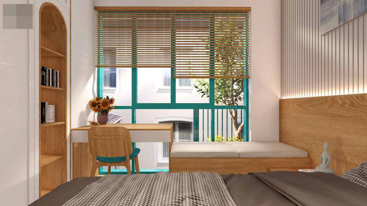 Nha pho nghe thuat, cau thang uon luon nhu song, noi that thu hut moi anh nhin-Hinh-32