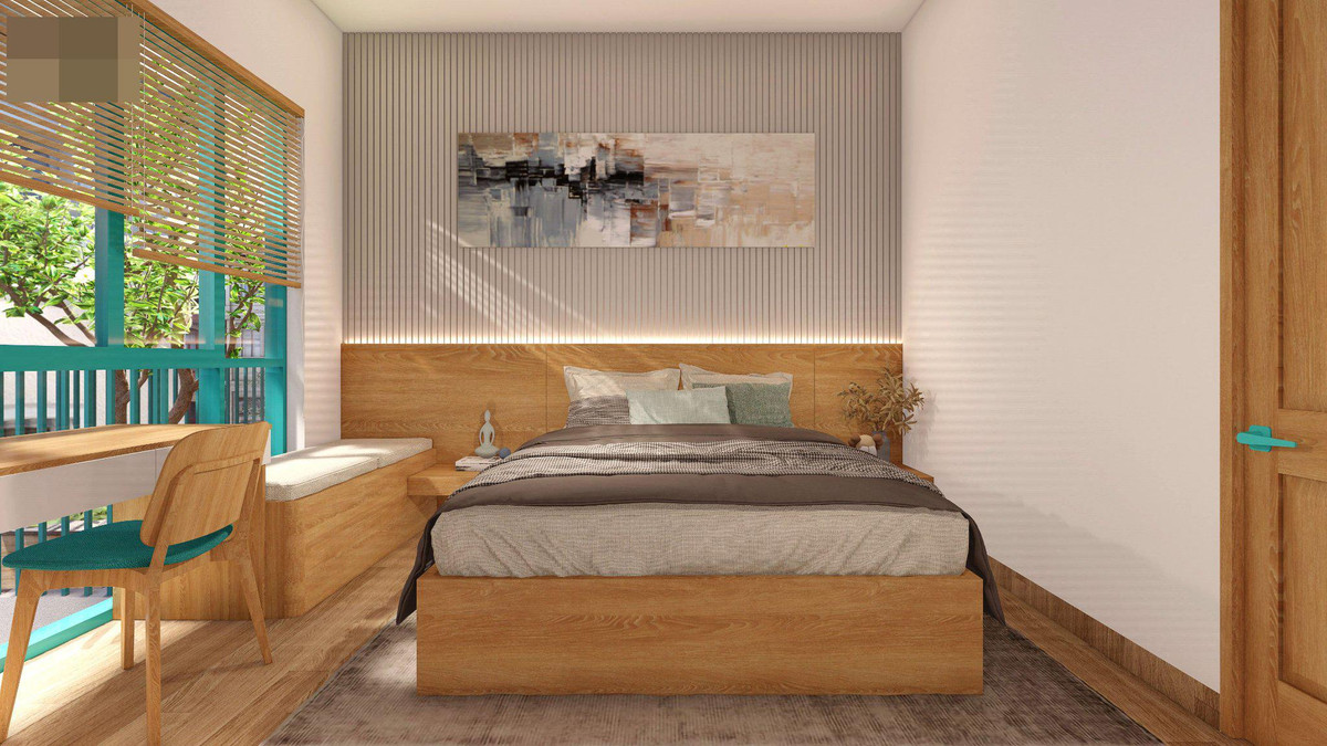 Nha pho nghe thuat, cau thang uon luon nhu song, noi that thu hut moi anh nhin-Hinh-33