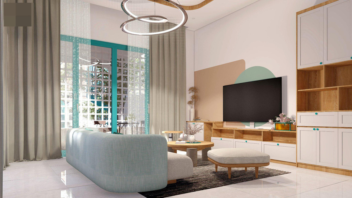 Nha pho nghe thuat, cau thang uon luon nhu song, noi that thu hut moi anh nhin-Hinh-6