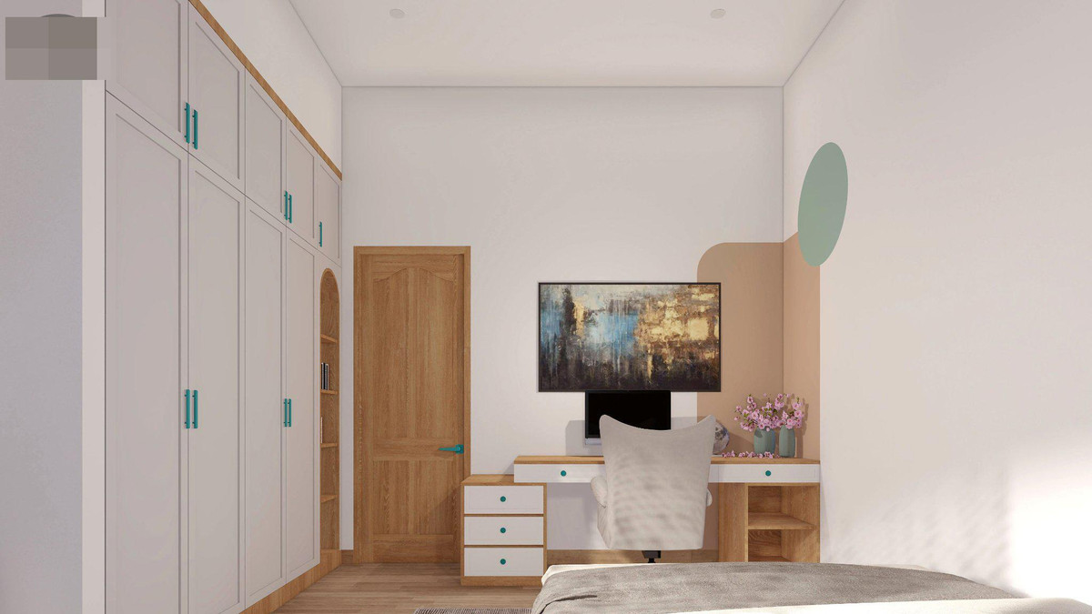 Nha pho nghe thuat, cau thang uon luon nhu song, noi that thu hut moi anh nhin-Hinh-26