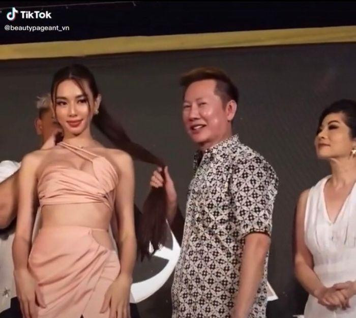 Chi 1 hanh dong cho thay Thuy Tien duoc chu tich Nawat 'cung hon trung'-Hinh-3