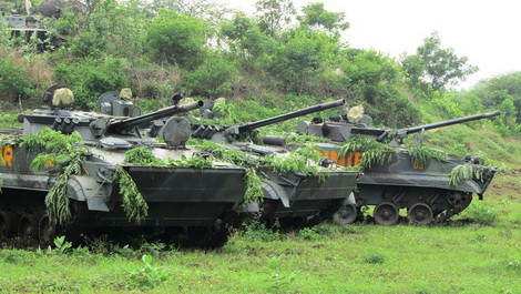 BMP-3F là vũ khí "xịn" của Quân đội Indonesia.