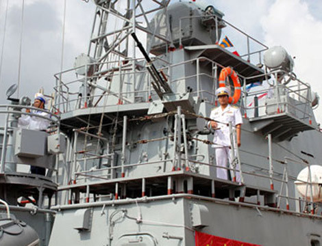 Nhiều tàu chiến của Việt Nam, kể cả các tàu hiện đại đều được trang bị bổ sung thêm súng máy phòng không tầm thấp 14,5mm.