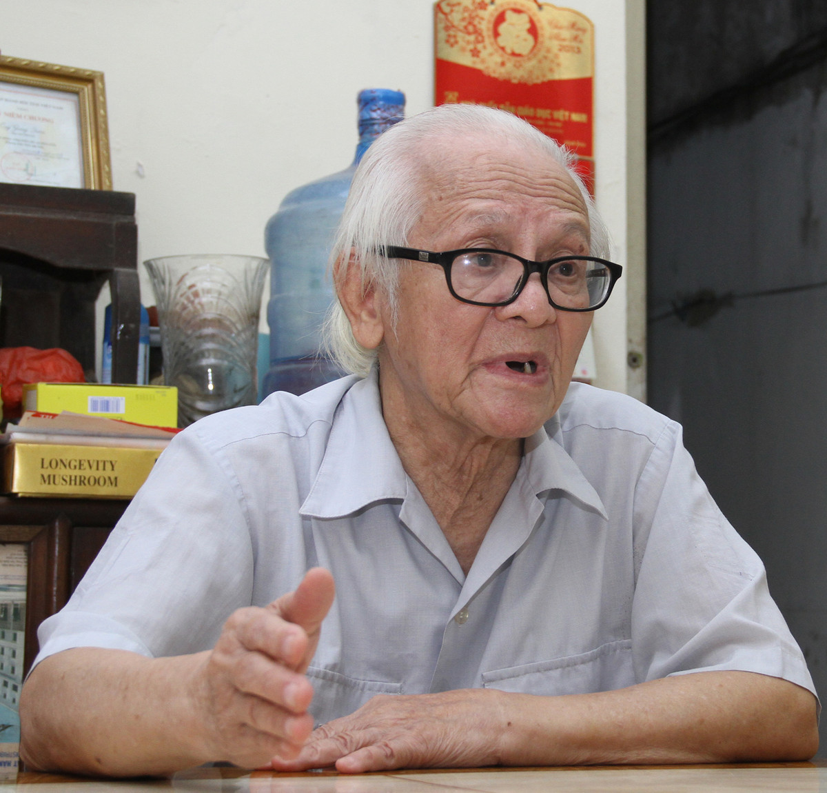 Nhà nghiên cứu văn hóa Giang Quân.