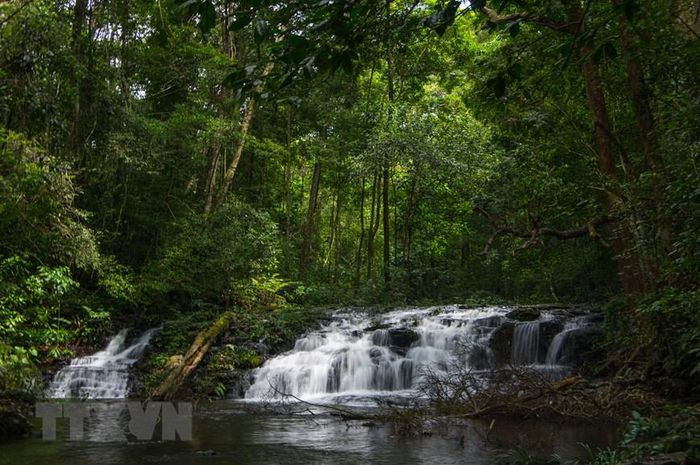 Một góc Cao nguyên Kon Hà Nừng. (Ảnh: TTXVN phát)