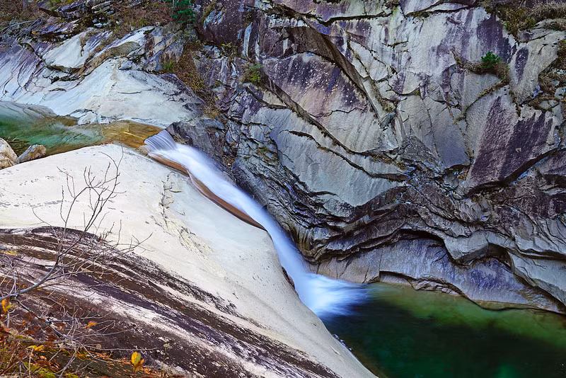 Thảm động thực vật trên núi rất phong phú, trong đó có nhiều loài quý hiếm, đặc hữu của bán đảo Triều Tiên. Đặc biệt, cảnh quan thiên nhiên trên núi thau đổi theo từng mùa trong năm, mỗi mùa mang một vẻ đẹp riêng.